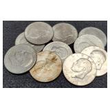 10 - 1976 Ike Bicentennial Dollars