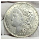 1921 Morgan Dollar Unc.