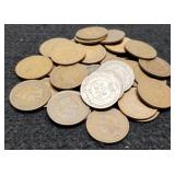 32 Indian Head Cents Back To 1889