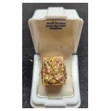 10 Kt. Gold Black Hills 3 Tone Ring,