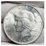 1923 Peace Dollar Unc.