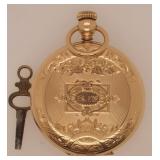 Elgin Natl Watch Co Size 12 Pocket Watch
