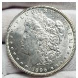 1896 Morgan Dollar Unc.