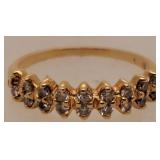 14 K Gold Ring Size 6.8 w/