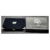 1995 Premier Silver Proof Set w/ Case & COA