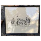 Framed Derby Print