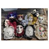 Ceramic Decorative Masks