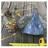 Leaded Stained Glass Decorative Lamps
