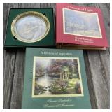 Thomas Kinkade Book & Collector Plate