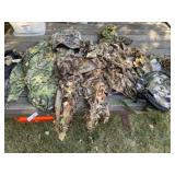 Camouflage Coats, Hats, Gloves