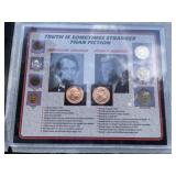 Lincoln/JFK Comemmorative Coin Set