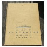 US Navy Destroyers in WWII Book