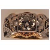 14K Diamond Ring