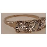 14K Diamond Ring
