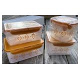 6 pc Set of Food Storage