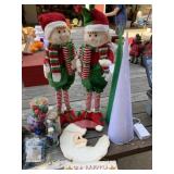 Elf and Christmas Decor