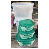 5 pc Lock & Lock Food Storage