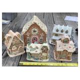 Musical Gingerbread Houses