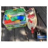 RC Boat and Train Track