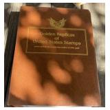 22K Gold First Day Issue Stamp Album