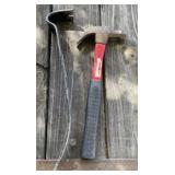 Pry Bar and Hammer