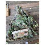 Camouflage Coat and Poncho