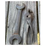 Ford Pliers & Antique Wrench
