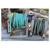 2 Hose Reels with Hoses
