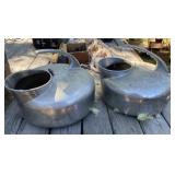 2 - Stainless Surge Milkers