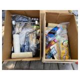 2 - Boxes of Paint Supplies