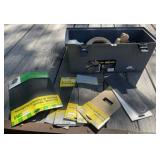 Toolbox Full of Drywall Tools