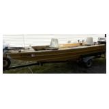 Quachita 1973 Jon Boat with Trailer