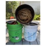 Buckets of Baler Twine