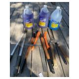 Tools and Windshield Fluid