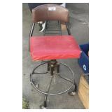 Swivel Stool on Rollers