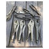 Vise Grips, Side Cuts, Needle Nose