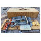 Miter Saw and Wood Box
