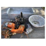 Power Tools, Granite/Aluminum Pans