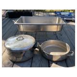 Chafing Pan and Skillets