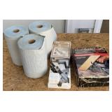 Shop Towels and Drill Sharpener