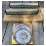 Extra Man Rollers and Saw Blades