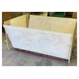 Box Sleigh on Sled
