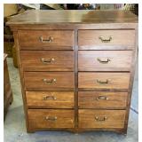 10 Drawer Highboy Chest