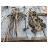 Block & Tackle, Check Wire Posts