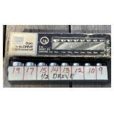 1/2" Drive Metric Craftsman Socket Set