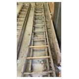 Wood Extension Ladder