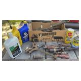 Tools and Garage Chemicals