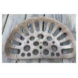 Cast Iron Implement Seat