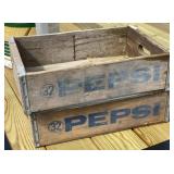 2 - Wood Pepsi Crates