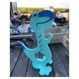 23" Wood Dinosaur